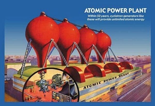 Atomic Power Plant - Art Print