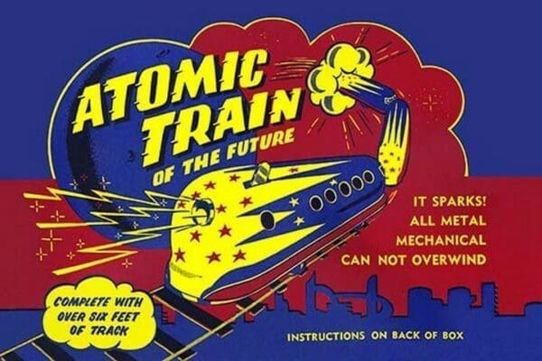 Atomic Train of the Future - Art Print