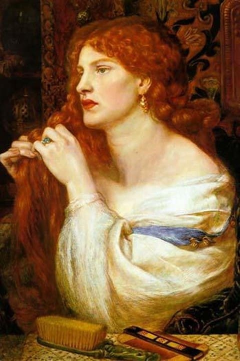 Aurelia; Fazio's Mistress by Dante Gabriel Rossetti - Art Print