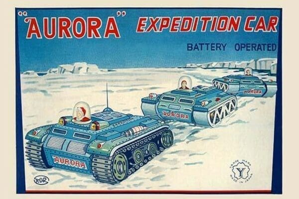 Aurora Expedition Car - Art Print