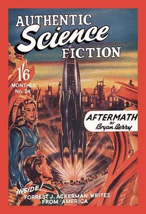 Authentic Science Fiction: Blast Off - Art Print