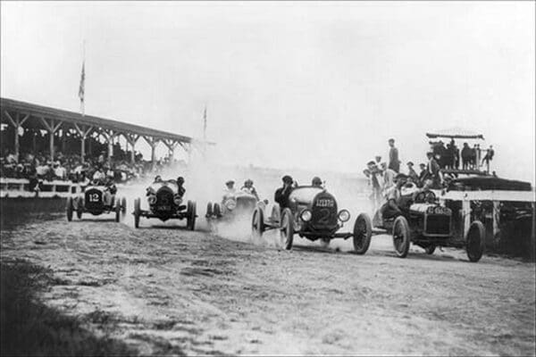 Auto Racing near Washington D.C. by National Photo Company - Art Print