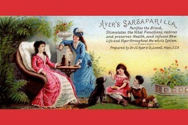 Ayer's Sarsaparilla Purifies the Blood - Art Print