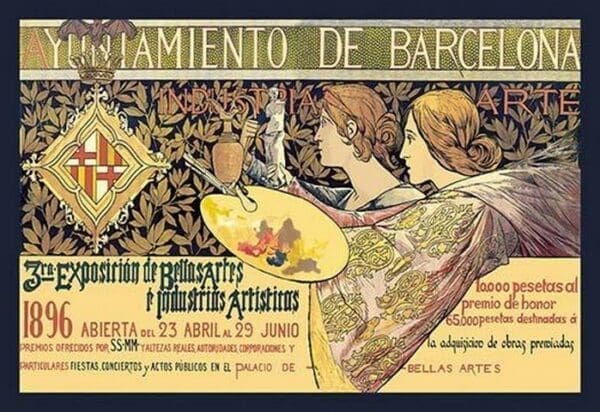 Ayuntamiento de Barcelona - Art Print