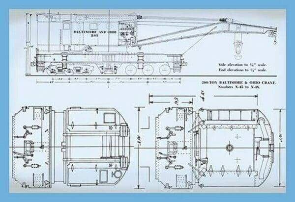 B & O Railroad #2 - Art Print