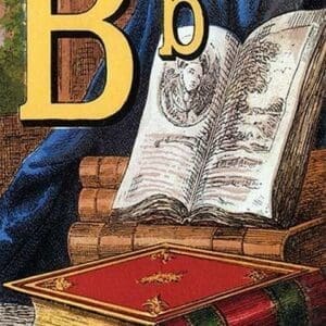 B for the Book that was Given to me by Edmund Evans - Art Print