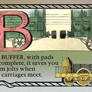 B is a Buffer - Art Print