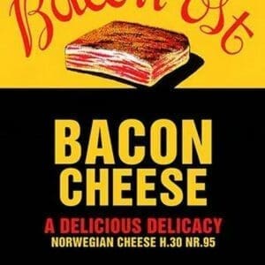 Bacon Cheese / Bacon-Ost - Art Print