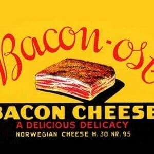 Bacon-Ost / Bacon Cheese - Art Print