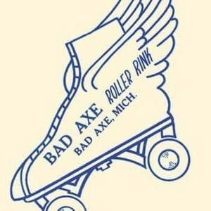 Bad Axe Roller Rink - Art Print