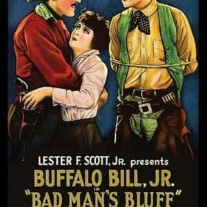 Bad Man's Bluff by Pathe - Art Print