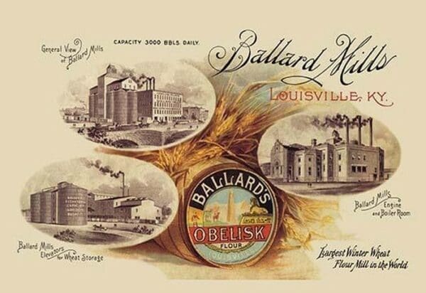 Ballard's Obelisk Flour - Art Print