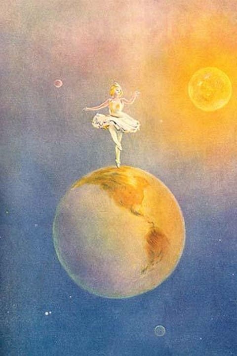 Ballet on Top of the World - Art Print