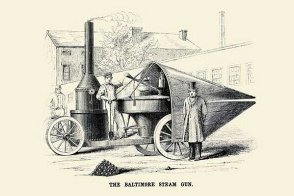 Baltimore Steam Gun - Art Print