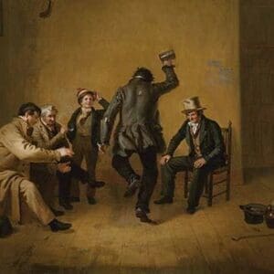 Bar Room Scene by William Sydney Mount - Art Print