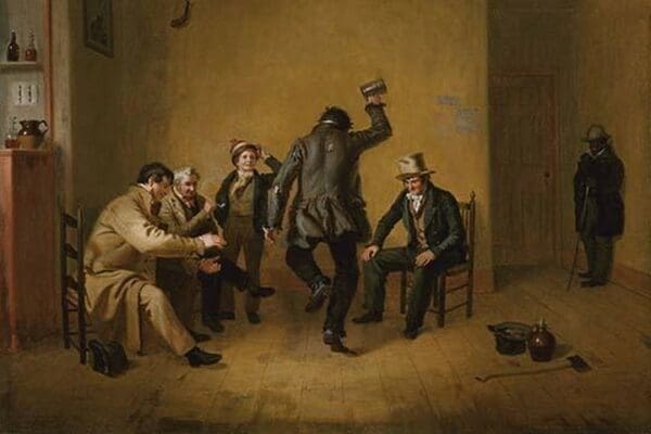 Bar Room Scene by William Sydney Mount - Art Print