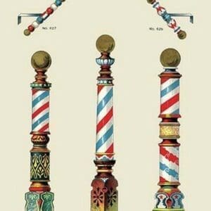 Barbers' Poles - Art Print