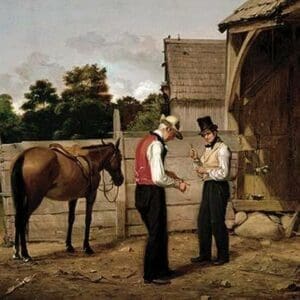 Bargaining for a Horse by William Sydney Mount - Art Print