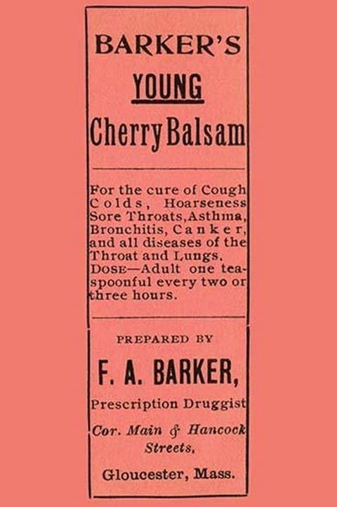 Barker's Young Cherry Balsam - Art Print