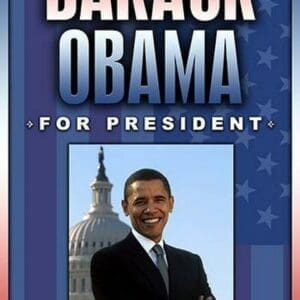 Barrack Obama for President by Wilbur Pierce - Art Print