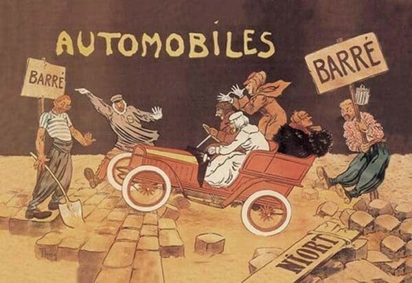 Barre Automobiles - Art Print