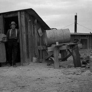 Basement Home by Dorothea Lange - Art Print