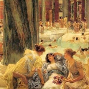 Baths of Caracalla by Sir Lawrence Alma-Tadema - Art Print