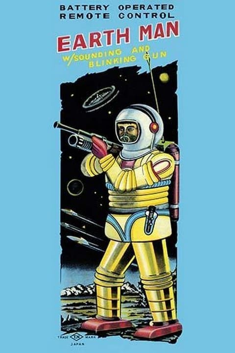 Battery Operated Remote Control Earthman - Art Print