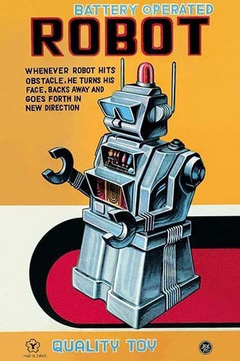 Battery Operated Robot - Art Print