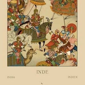 Battle Armor of India by Auguste Racinet - Art Print