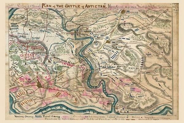 Battle of Antietam or Sharpsburg #2 - Art Print