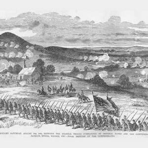 Battle of Cedar Mountain by Frank Leslie #2 - Art Print