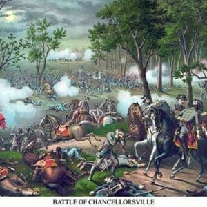 Battle of Chancellorsville or Spotsylvania Courthouse - Art Print