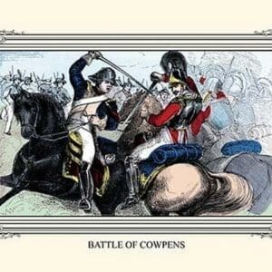 Battle of Cowpens by Devereux - Art Print