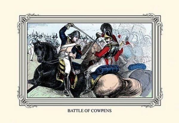 Battle of Cowpens by Devereux - Art Print