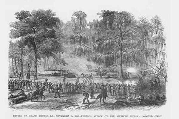 Battle of Grand Coteau or Bayou Bourbeux