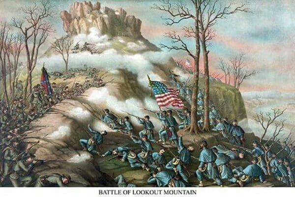 Battle of Lookout Mountain #2 - Art Print