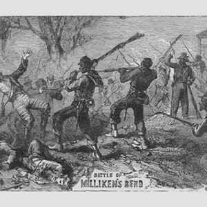 Battle of Milliken's Bend by Frank Leslie - Art Print