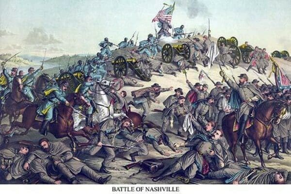 Battle of Nashville - Art Print