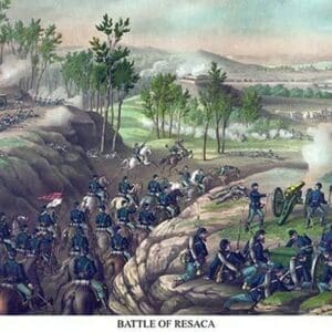 Battle of Resaca - Art Print