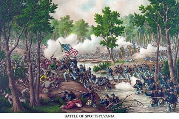 Battle of Spotsylvania Courthouse - Art Print