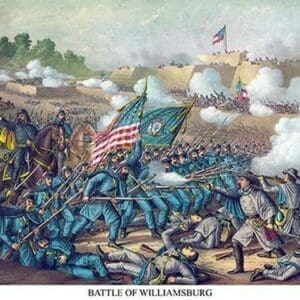 Battle of Williamsburg or the Battle of Magruder - Art Print