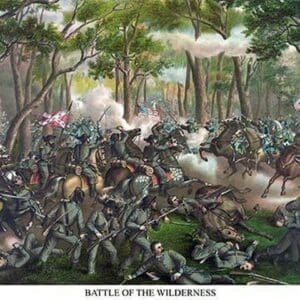 Battle of the Wilderness - Art Print