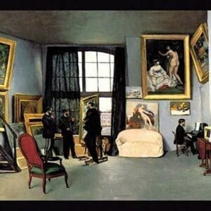 Bazille's Studio: 9 rue de la Condamine - Art Print