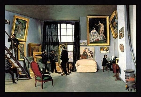 Bazille's Studio: 9 rue de la Condamine - Art Print