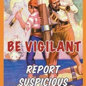 Be Vigilant by Wilbur Pierce - Art Print