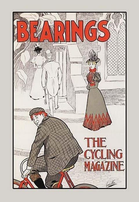 Bearings: The Cycling Magazine by Charles Arthur Cox - Art Print