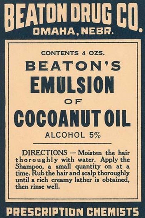 Beaton's Emulsion of Cocoanut Oil #2 - Art Print