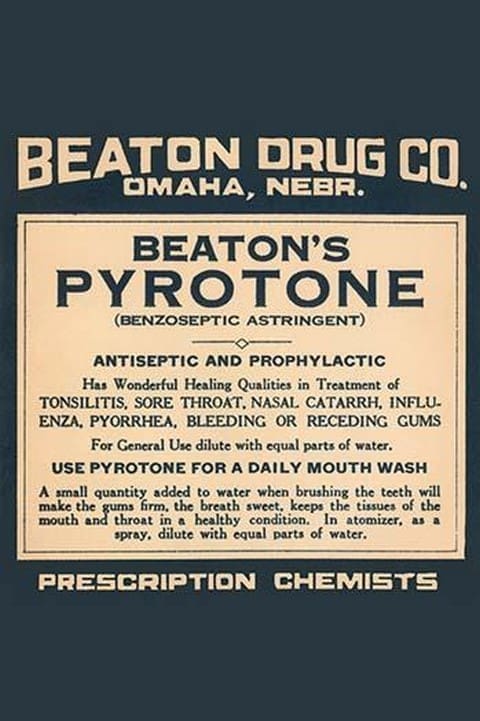 Beaton's Pyrotone - Art Print