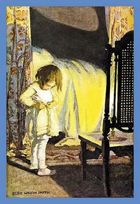 Bed in Summer by Jessie Willcox Smith - Art Print